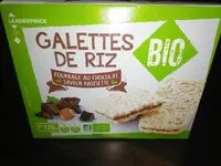 Mängden socker i Galettes de riz fourrage au chocolat saveur noisette