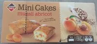Mängden socker i Mini cakes muesli abricot