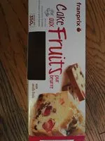 Mängden socker i Cake aux Fruits pur beurre