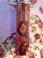 Mängden socker i Cake aux fruits pur beurre