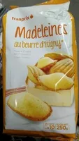 Mängden socker i Madeleines au Beurre d'Isigny