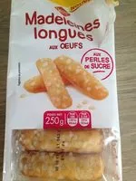 Mängden socker i Madeleine Longues au Oeufs