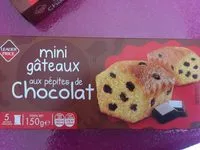 Mängden socker i Mini gâteaux aux pépites de chocolat
