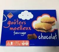 Mängden socker i Goûters moelleux fourrage chocolat