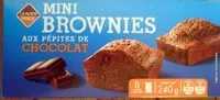 Mängden socker i Mini Brownies aux pépites de chocolat