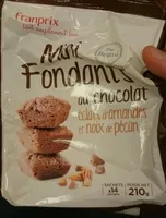 Mängden socker i Les mini moelleux au chocolat