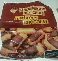 Mängden socker i Madeleines aux oeufs marbrées chocolat