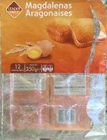 Mängden socker i Magdalenas aragonaises