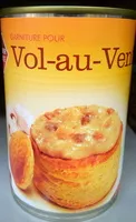 Mängden socker i Garniture pour Vol-au-vent