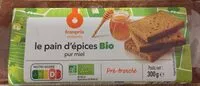 Mängden socker i Le pain d’épices Bio pur miel