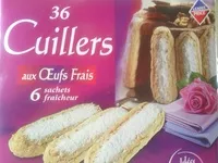 Mängden socker i 36 Cuillers aux Œufs Frais