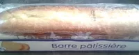 Mängden socker i Barre pâtissière