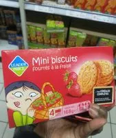 Mängden socker i Mini Biscuits Fourrés Fraise