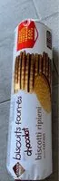 Mängden socker i Biscuits Fourrés Goût Chocolat