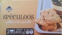 Mängden socker i Spéculoos