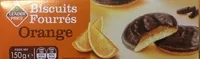 Mängden socker i Biscuits fourrés orange