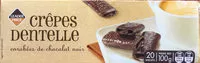 Mängden socker i Crêpes Dentelle ENROBÉES DE CHOCOLAT NOIR