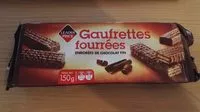 Mängden socker i Gaufrettes fourrées enrobées de chocolat fin