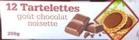 Mängden socker i Tartelettes goût chocolat