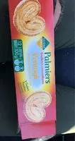 Mängden socker i Palmiers feuilletés croustillants