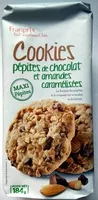 Mängden socker i Cookies pépites de chocolat et amandes caramélisées