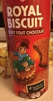 Mängden socker i Royal biscuit goût tout chocolat