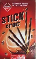 Mängden socker i Stick Croc (Mikado) Chocolat Noir