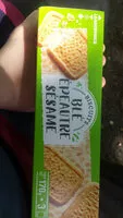 Mängden socker i Biscuits blé épeautre sésame