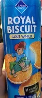 Mängden socker i Royal Biscuit Goût Vanille