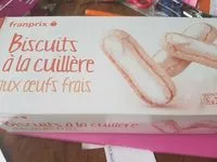 Mängden socker i Biscuits à la cuillère aux œufs frais
