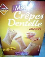 Mängden socker i Crêpe dentelle
