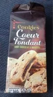 Mängden socker i Cookies Coeur Fondant