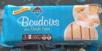 Mängden socker i Boudoirs Leader price