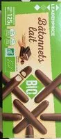 Mängden socker i Batonnets lait