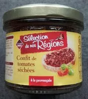 Mängden socker i Confit de tomates séchées à la provençale