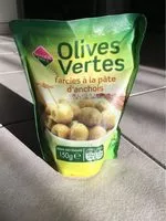 Mängden socker i Olives Vertes farcis à la pâte d'anchois