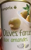 Mängden socker i Olives farcies aux amandes