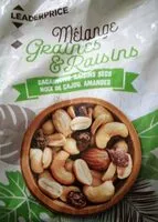 Mängden socker i Mélange graines & Raisins