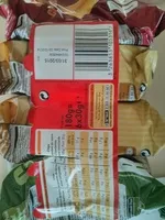 Mängden socker i Assortiment de chips (barbecue, bolognaise, moutarde)