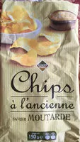Mängden socker i Chips à l'ancienne saveur moutarde extra fines
