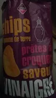 Mängden socker i Chips saveur vinaigre