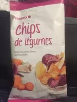 Mängden socker i Chips de légumes