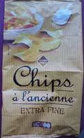 Mängden socker i Chips à l'ancienne extra fine