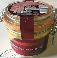 Mängden socker i Foie gras de canard entier à l'ancienne