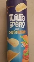 Mängden socker i Tuiles apéro goût cheese burger