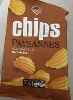 Mängden socker i Chips paysannes