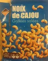 Mängden socker i Noix de cajou grillées salées