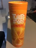 Mängden socker i Tuile apero gout paprika