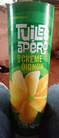 Mängden socker i Tuiles apero goût crème oignon