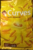 Mängden socker i Curves goût fromage